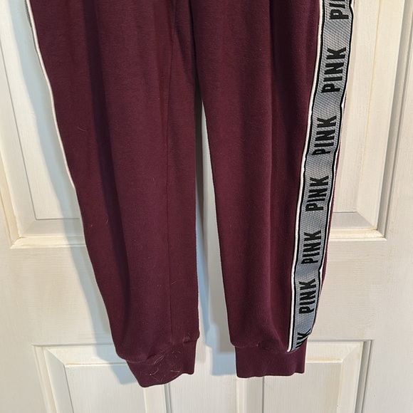 Pink Size Medium Maroon Joggers - Picture 2 of 4